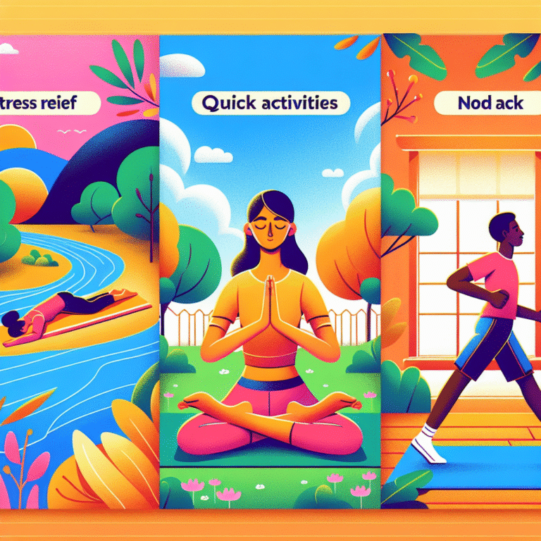 atividades rápidas para liberar tensão: faça em qualquer lugar