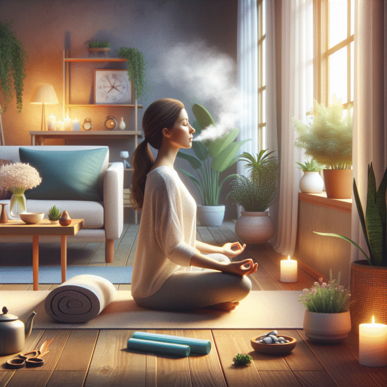 respiração antiestresse em casa