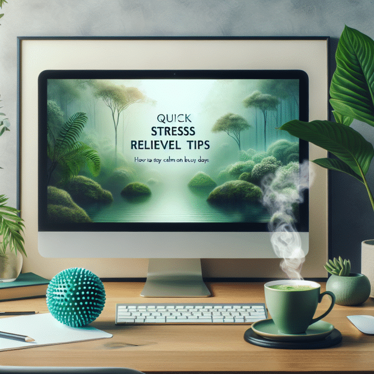 Dicas rápidas antiestresse no trabalho: como manter a calma em dias agitados
