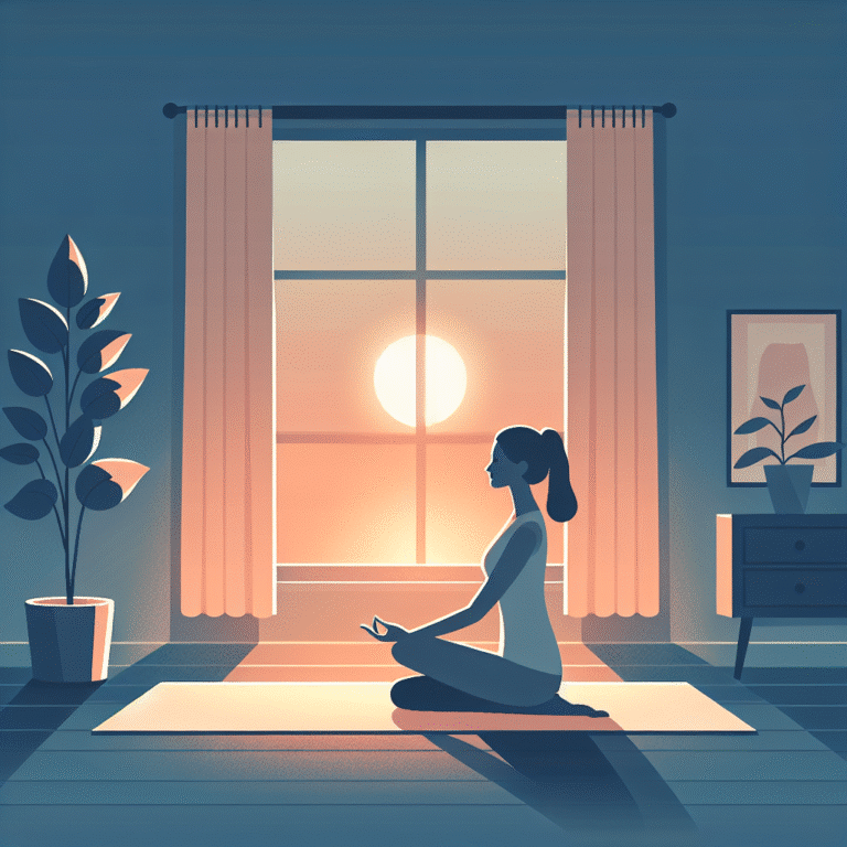 yoga curta para relaxamento em casa