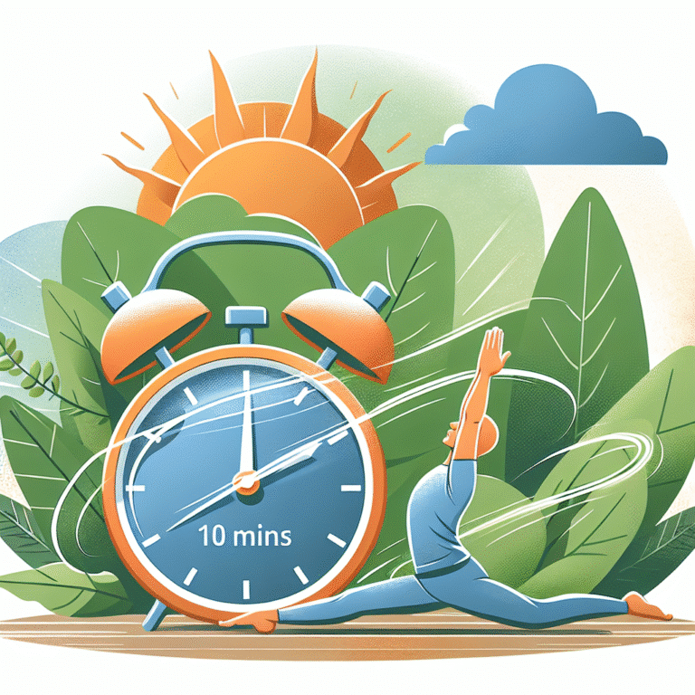 treino de 10 minutos para reduzir estresse e aumentar a energia